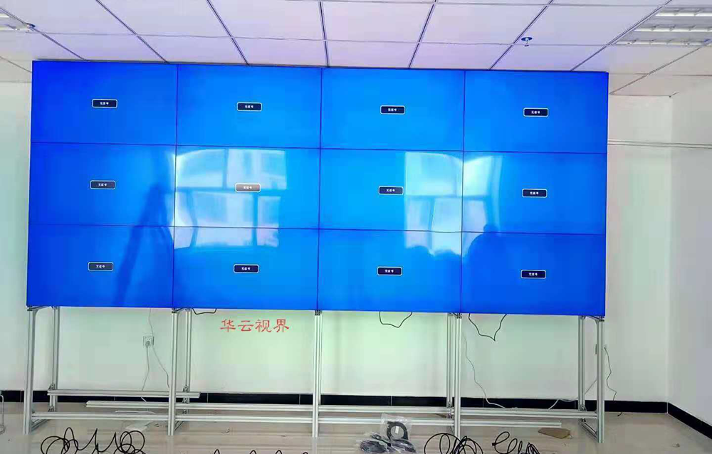 Xinjiang 49 inch LCD mosaic screen project case
