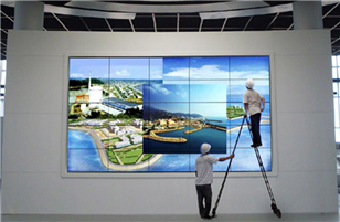 Notes on installation of LCD splicing screen